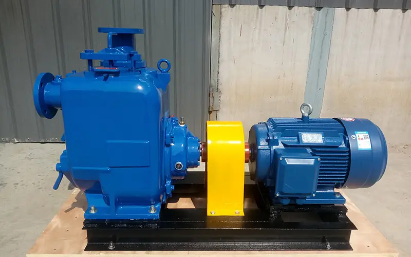 Electric-driven horizontal sewage pump unit