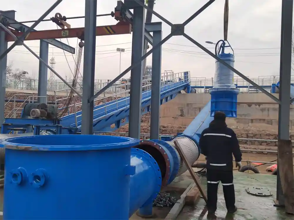 submersible axial flow pump