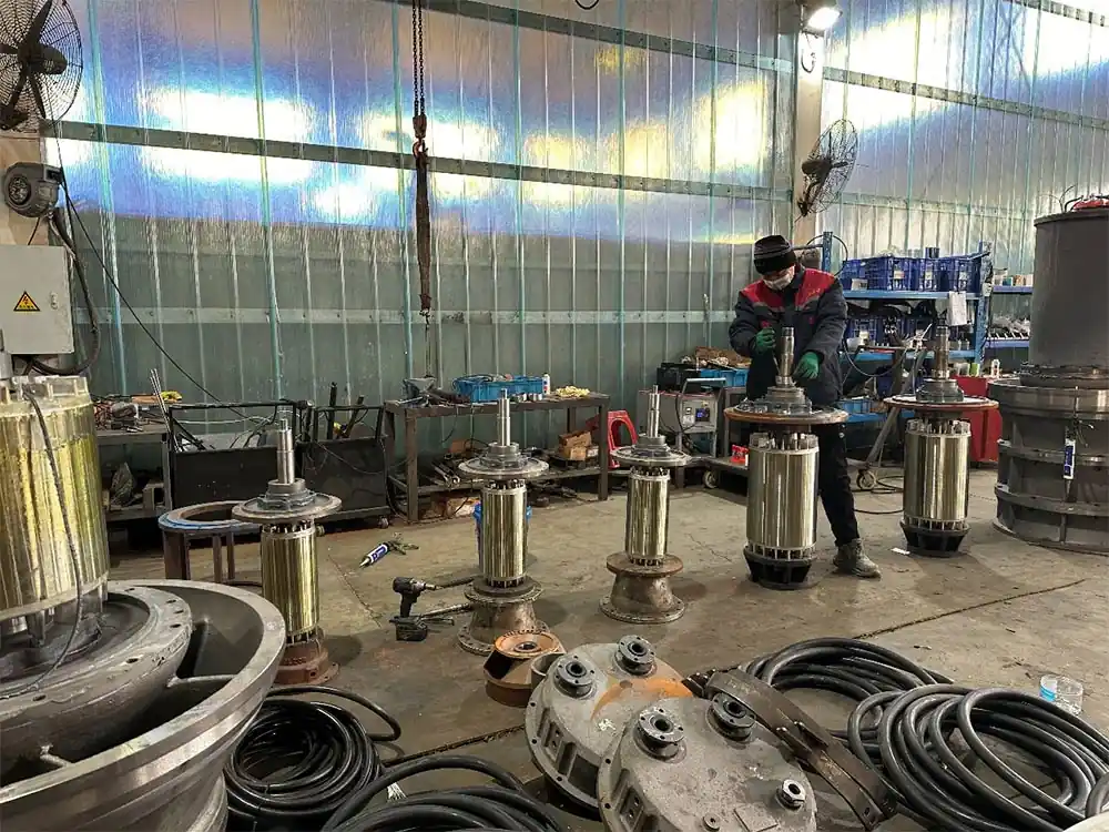 vertical axial flow pump