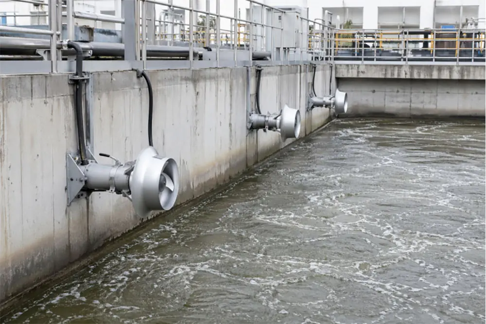 qjb submersible mixers wastewater treatment tank