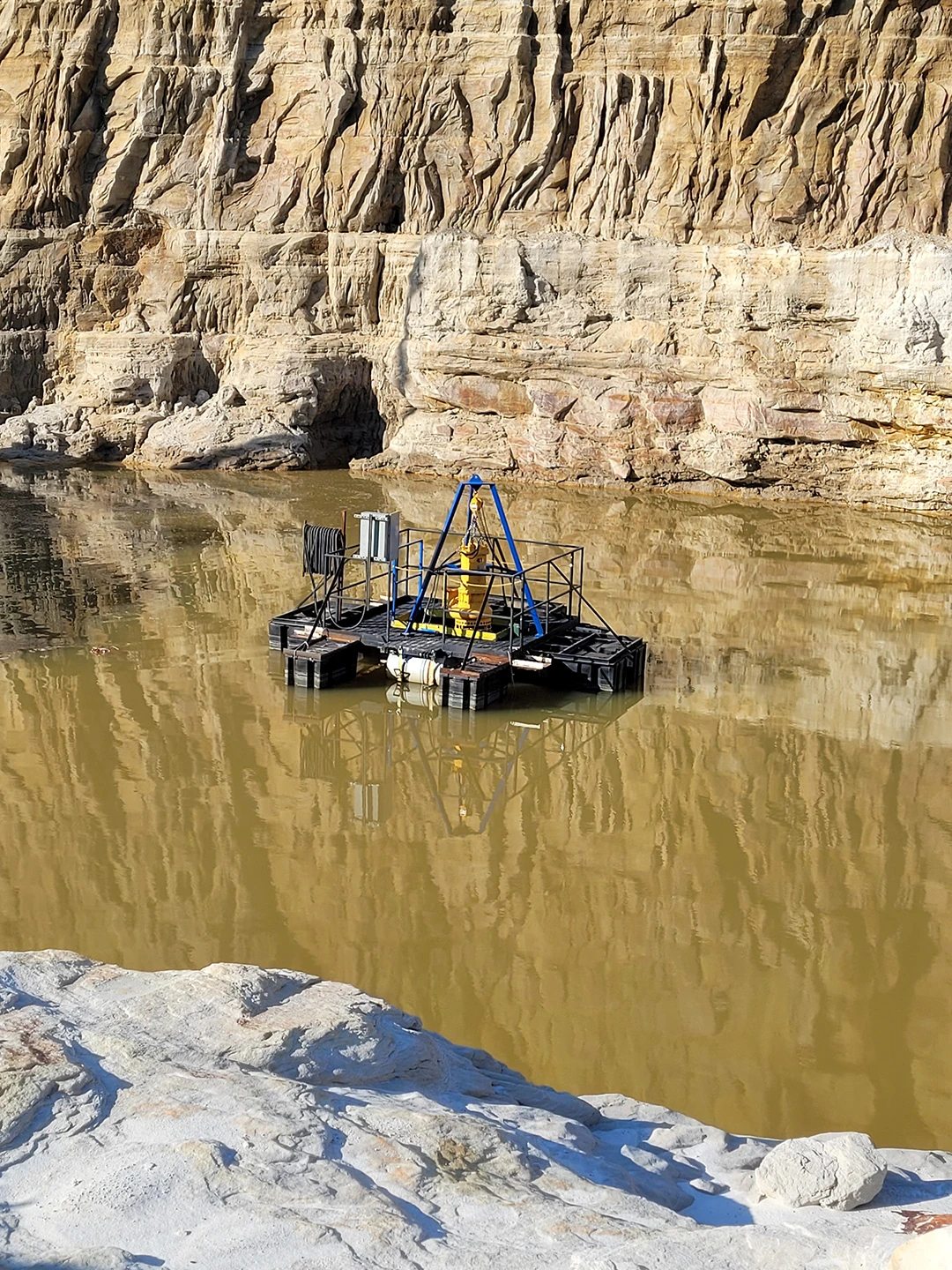 ss series heavy duty submersible slurry pump quarry mine dredging operation
